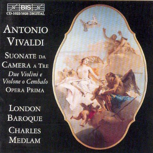 Vivaldi / London Baroque / Charlston / Schaller - Trio Sonatas Op 1 1-12 / Concerto In C Major Rv114 - Music CD