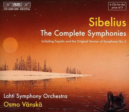 Sibelius / Vanska / Lahti Symphony Orch - Symphonies 1-7 / Tapiola Op 112 - Music CD