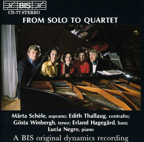 the album cover for Gosta Winbergh - Spanisches Liederspiel / Variations Serieuses