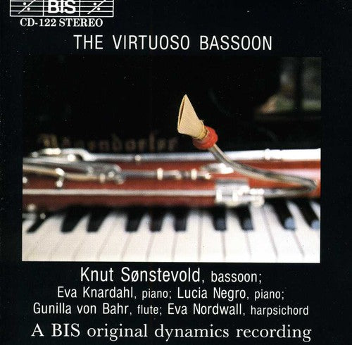 the album cover for KNUT SONSTEVOLD - Virtuoso Bassoon / Various