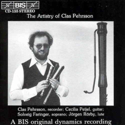 Pehrsson,clas - Works For Recorder - Music CD