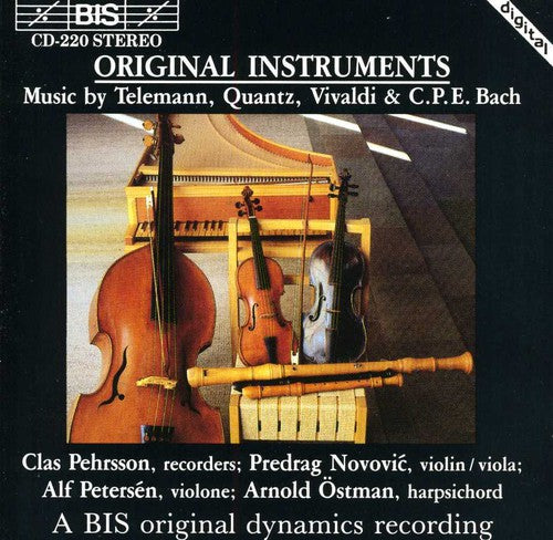 Pehrson,clas - Original Instruments - Music CD