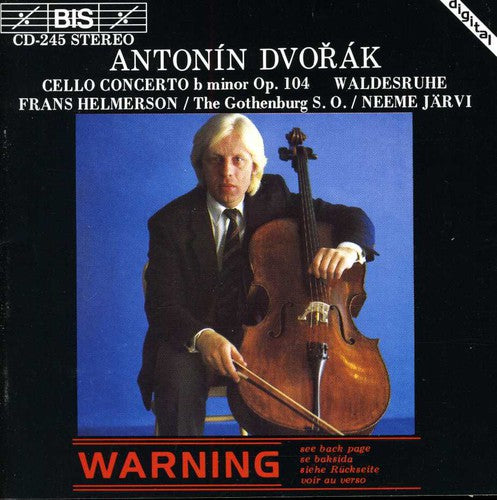Dvorak / Jarvi / Gothenburg S.o. - Cello Concerto B Minor Op104 - Music CD