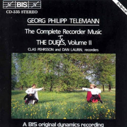 Telemann / Pehrsson / Laurin - Complete Recorder Duos - Music CD