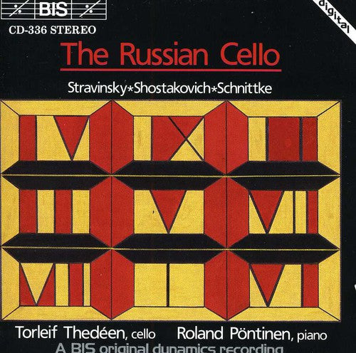 Stravinsky / Shostakovich / Thedeen / Pontinen - Russian Cello 1 - Music CD