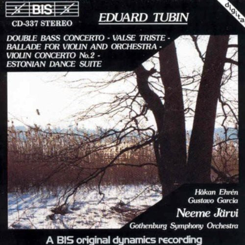 Tubin / Jarvi / Gothenburg So - Double Bass Concerto / Valse Triste - Music CD