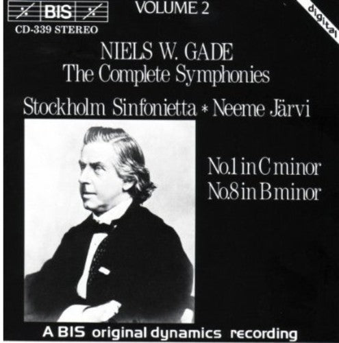 Gade / Jarvi / Stockholm Sinfonietta - Symphonies 1 & 8 - Music CD