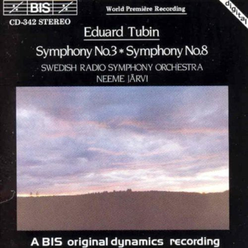 Tubin / Jarvi / Swedish Radio S.o. - Symphonies 3 & 8 - Music CD