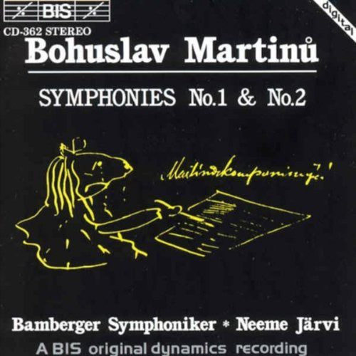 Martinu / Jarvi / Bamberg So - Symphonies 1 & 2 - Music CD