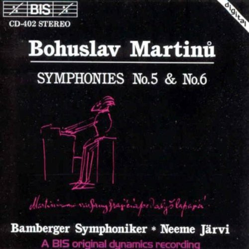 Martinu / Jarvi / Bamberg So - Symphonies 5 & 6 - Music CD