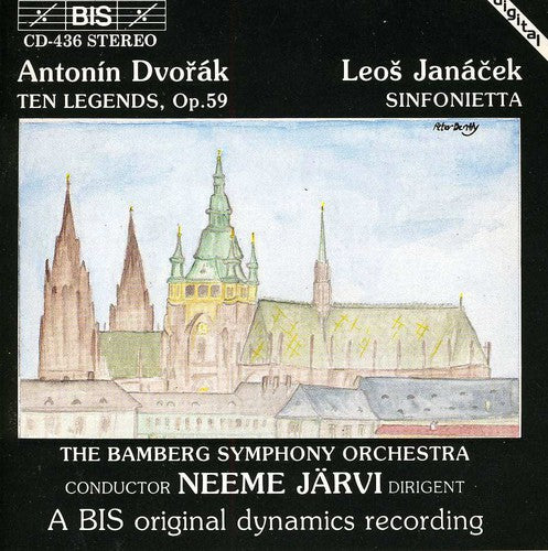 Dvorak / Janacek / Jarvi / Bamberg S.o. - Ten Legends Op59 - Music CD