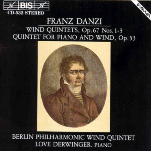 Danzi / Derwinger / Philharmonic Wind Quintet - Wind Quintets In G Op67 - Music CD