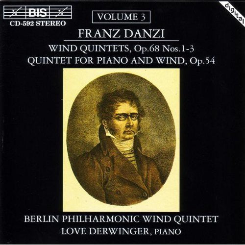 Danzi / Derwinger / Berlin Philharmonic - Wind Quintets - Music CD