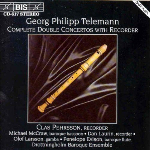 the album cover for Drottningholm Baroque Ensemble - Complete Concertos with Recorder