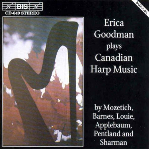 the album cover for Erica Goodman - Canadian Harp Music / Various