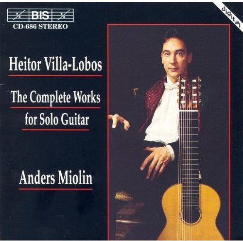 Villa-lobos / Miolin - Complete Works For Solo Guitar - Music CD