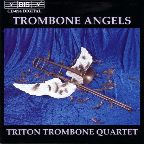 the album cover for Triton Trombone Quartet - Trombone Angels / Various