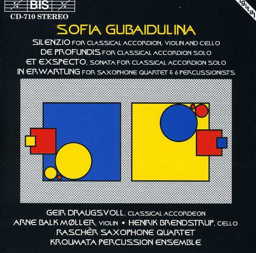 Gubaidulina / Moller / Brendstrup / Rsq / Kpe - Silenzio: 5 Pieces For Classical Accordion - Music CD