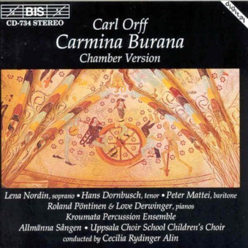 Orff / Alin / Uppsala Choir School - Carmina Burana - Music CD