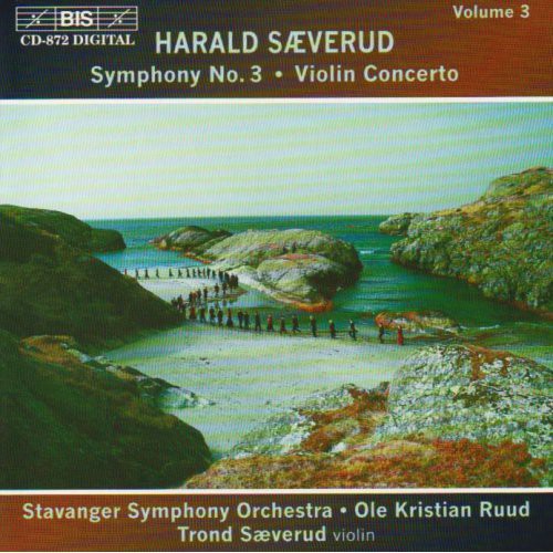 Saeverud / Stavanger Symphony Orch / Ruud - Symphony 3 / Violin Concerto - Music CD
