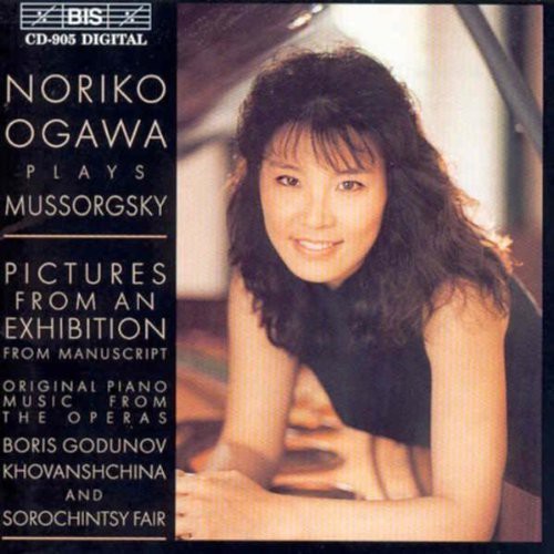 the album cover for NORIKO OGAWA - Pictures [Piano Manuscript] / Opera Music