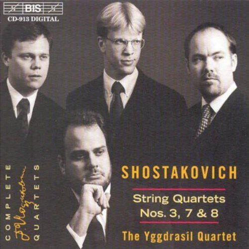 Shostakovich / Yggdrasil Quartet - Qtet #3 Op.73 / Qtq #7 Op.108 / Qtet #8 Op.110 - Music CD