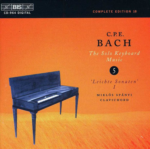 Bach,c.p.e. / Spanyi - Solo Keyboard Music 5 - Music CD