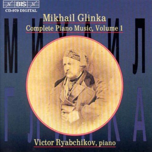 the album cover for Victor Ryabchikov - Piano Music, Volume I