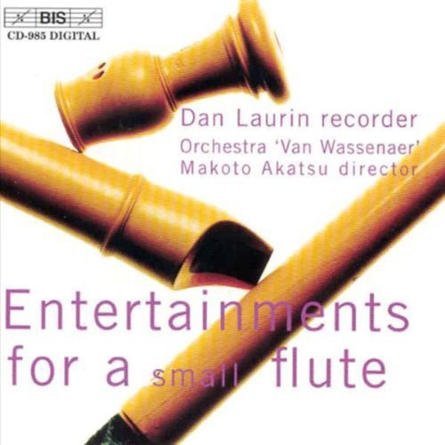Laurin / Babell / Woodcock / Sammartini /baston - Entertainments For Small Flute - Music CD
