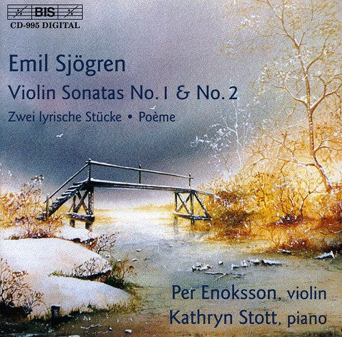 Sjogren / Enoksson / Stott - Violin Sonatas 1 & 2 / Poeme For Violin & Piano - Music CD