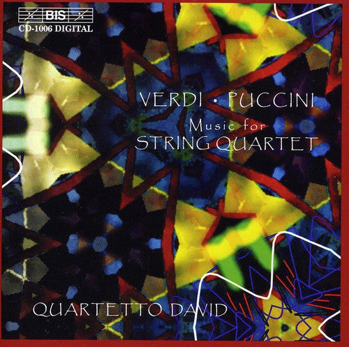 Verdi / Puccini / Quartetto David - String Quartet E Minor / Crisantemi / 3 Fugues - Music CD