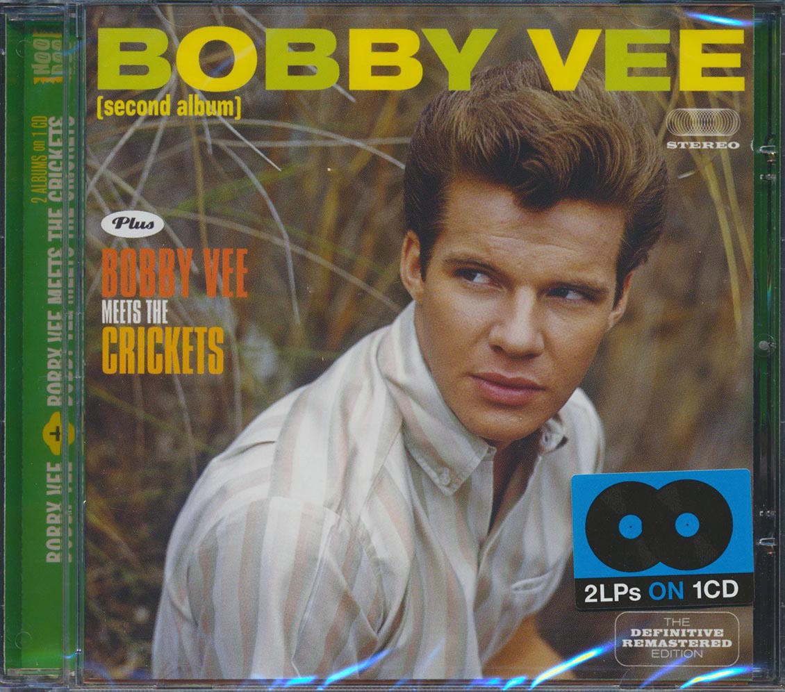 Bobby Vee - Bobby Vee + Bobby Vee Meets The Crickets Music CD