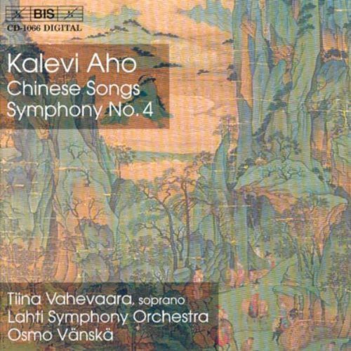 the album cover for Tiina Vahevaara - Symphony 4 / Chinese Songs