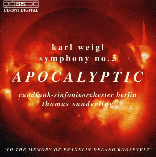the album cover for Thomas Sanderling - Symphony 5: Apocalyptic Symphony