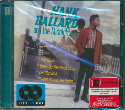 Hank Ballard & The Midnighters - The Midnighters + Singin' & Swingin' Music CD