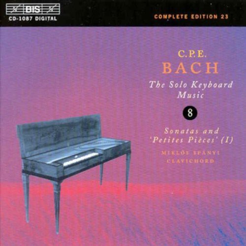 Bach,c.p.e. / Spanyi - Solo Keyboards Works 8 - Music CD