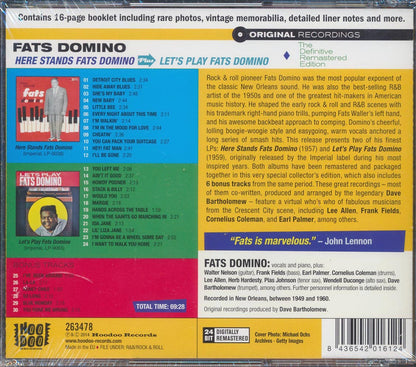 Fats Domino - Here Stands Fats Domino + Let's Play Fats Domino Music CD