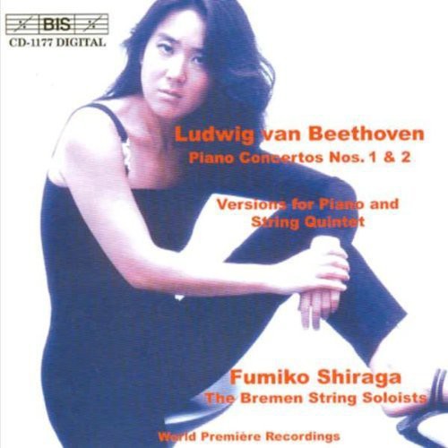 Beethoven / Shiraga / Bremen String Soloists - Piano Concertos 1 & 2 - Music CD