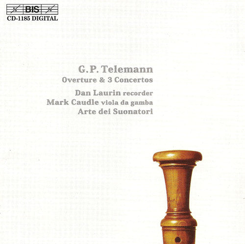 Telemann / Laurin / Caudle / Arte Deo Suonotori - Overtures & Concertos - Music CD