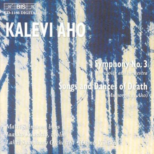 Aho / Mussorgsky / Vanska / Kuusisto / Salminen - Symphony 3 - Music CD