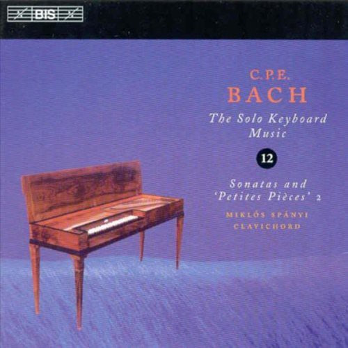 Bach,c.p.e. / Spanyi - Complete Solo Keyboard Music 12 - Music CD