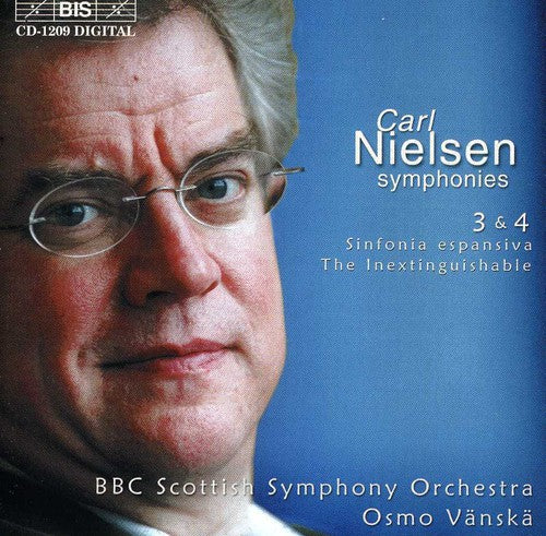 Nielsen / Komsi / Immler / Vanska / Bbc Scot So - Symphonies 3 & 4 - Music CD