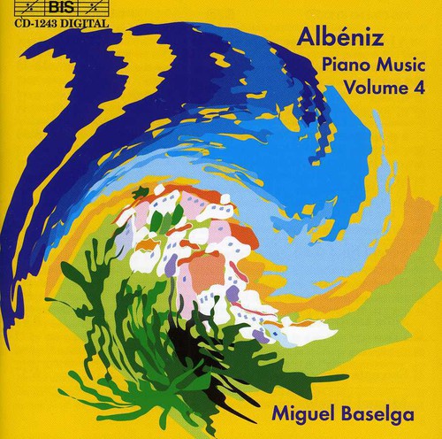 the album cover for Miguel Baselga - Piano Music 4