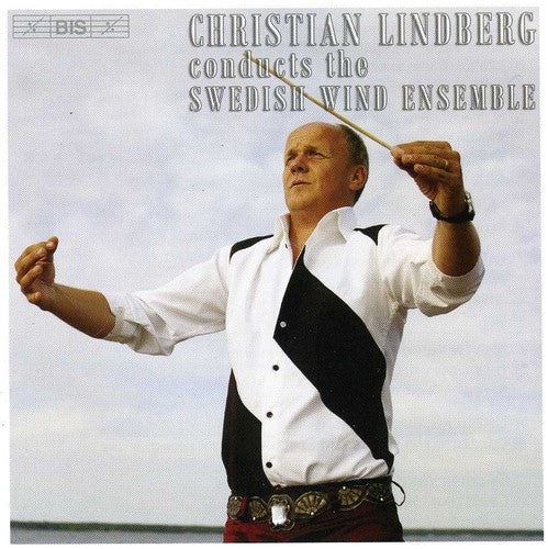 the album cover for CHRISTIAN LINDBERG - Concerto for Winds & Percussion