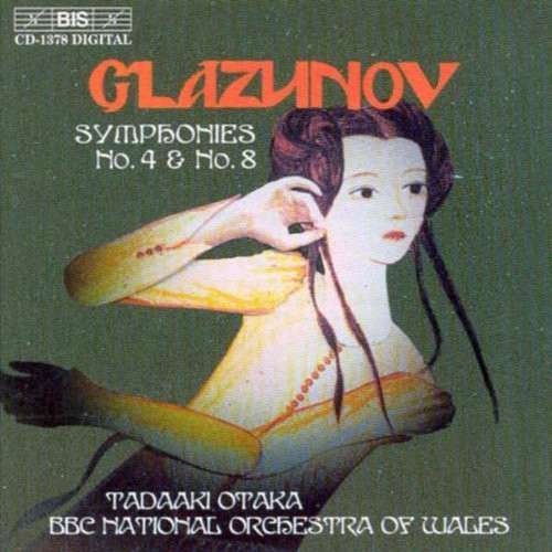 Glazunov / Otaka / Bbc Nat'l Orch Of Wales - Symphony 4 & 8 In E Flat Major - Music CD