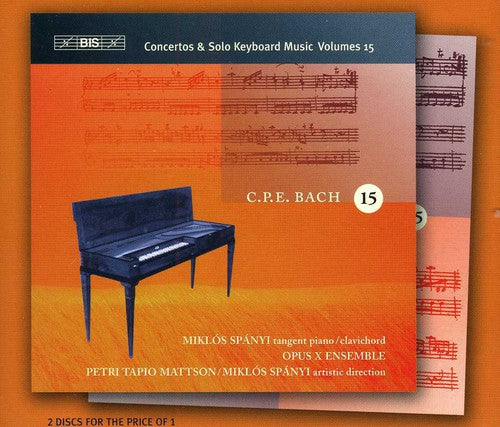 Bach / Opus X Ensemble - Keyboard Concertos & Solo Keyboard Music 15 - Music CD