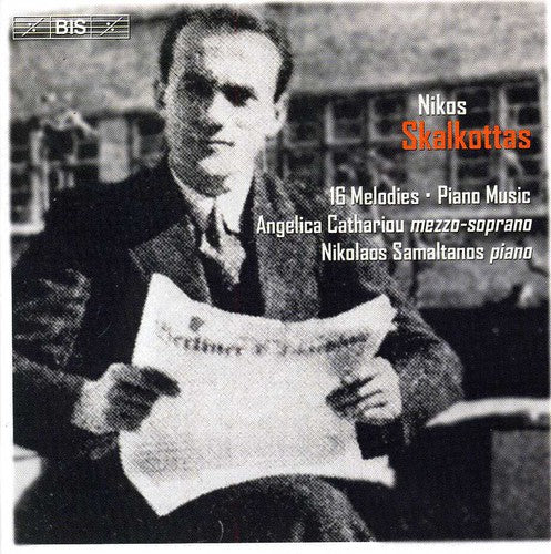 the album cover for Nikolaos Samaltanos - 16 Melodies & Piano Music