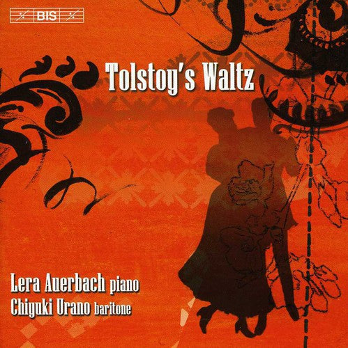 the album cover for Lera Auerbach - Tolstoy's Waltz