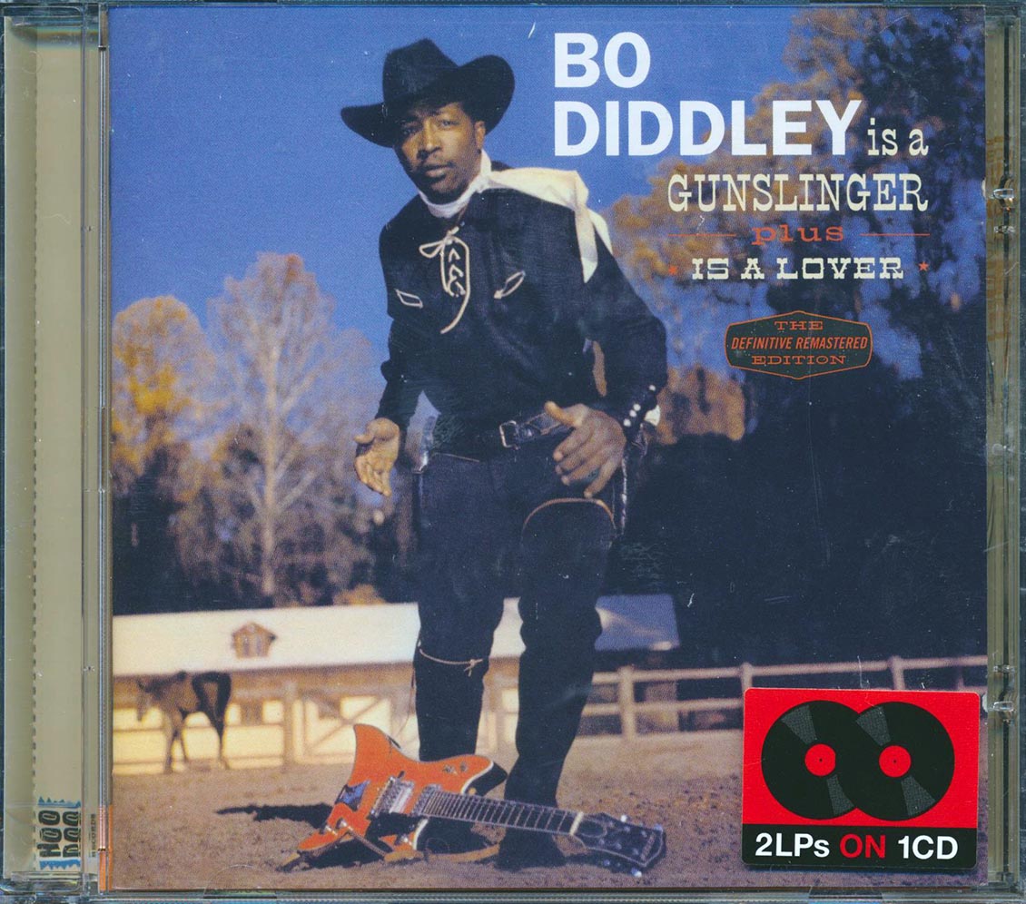 Bo Diddley - Is A Gunslinger + Is A Lover Music CD