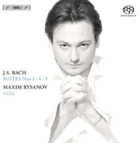 the album cover for J Bach S / Rysanov - Suites 1 4 & 5